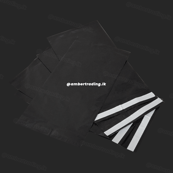 Courier Bags - Black Glossy Matte Z