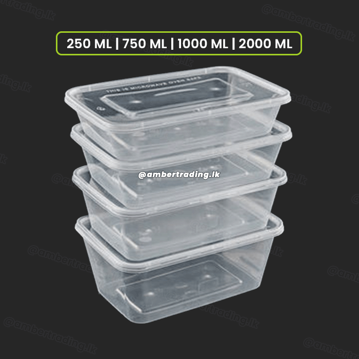 Disposable Food Container (Microwavable) s