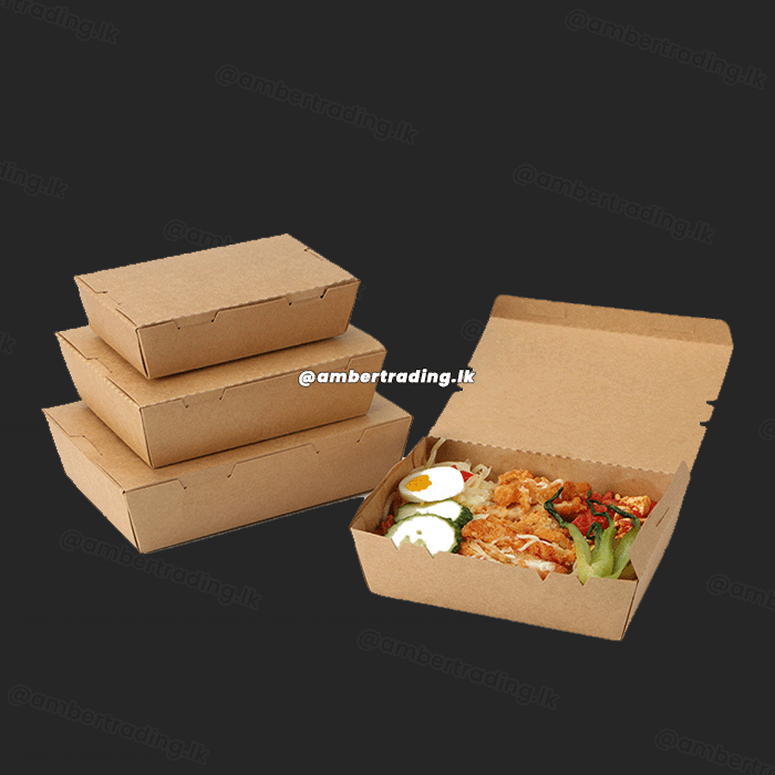 Kraft Paper Lunch Box a